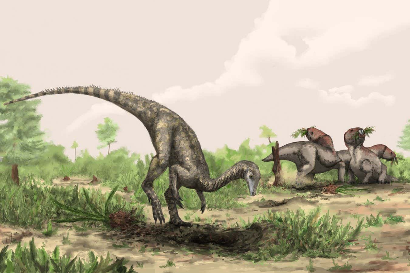 Dinosaurs may have first evolved in the Sahara and the Amazon rainforest