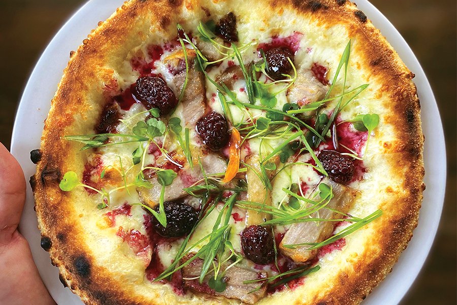 On deck: Berry Belly Pizza