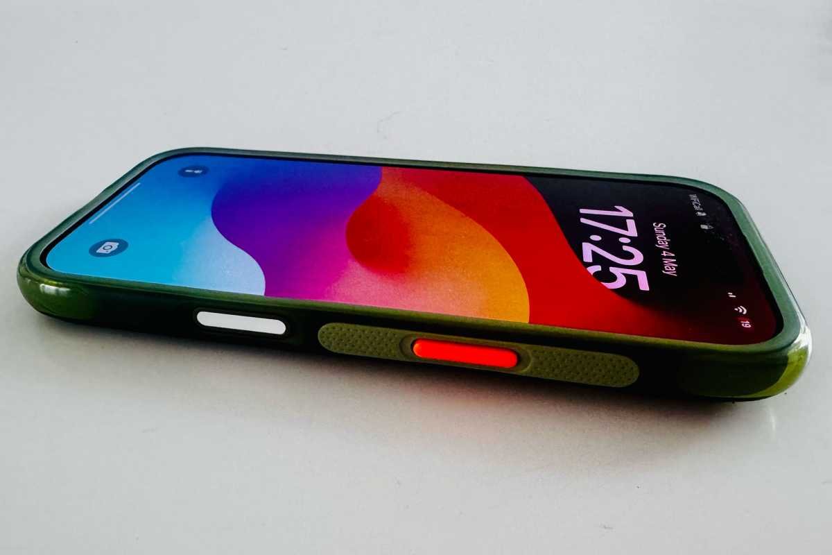 Torras Ostand Oair iPhone 16 Pro Case Orange Power