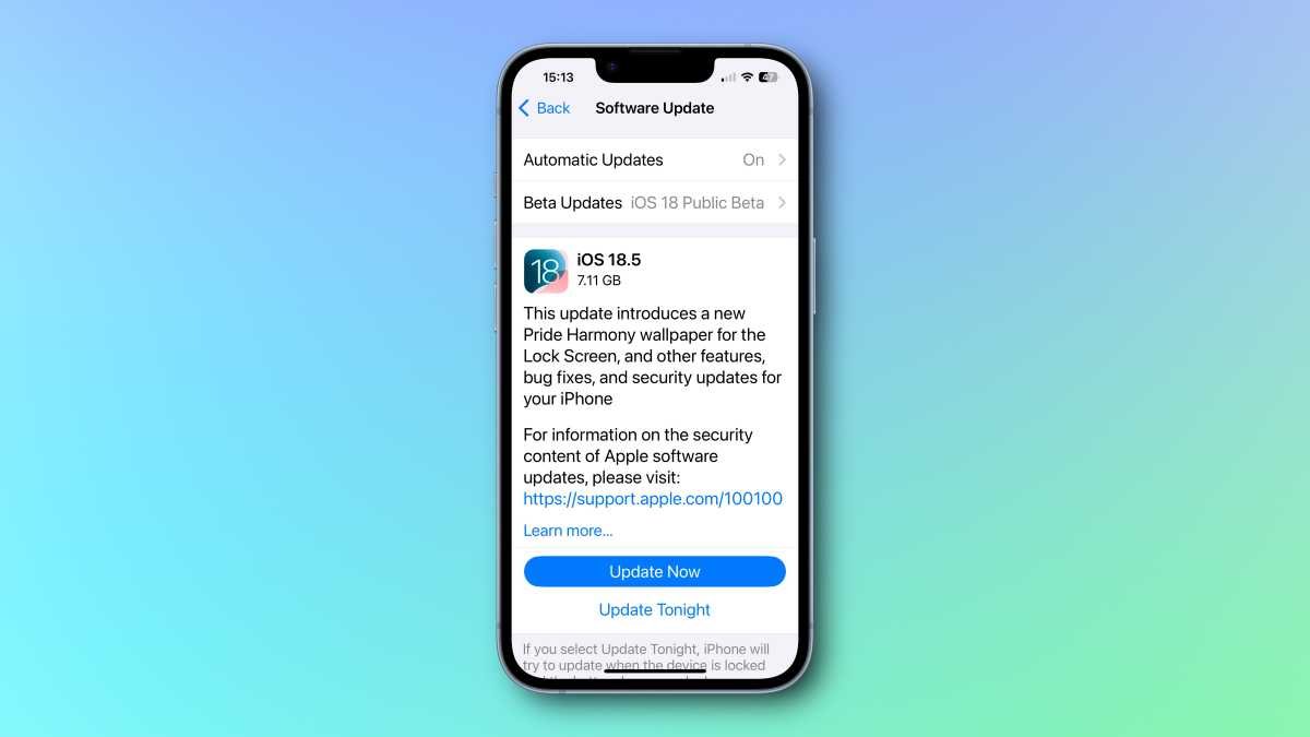 iOS 18 public beta