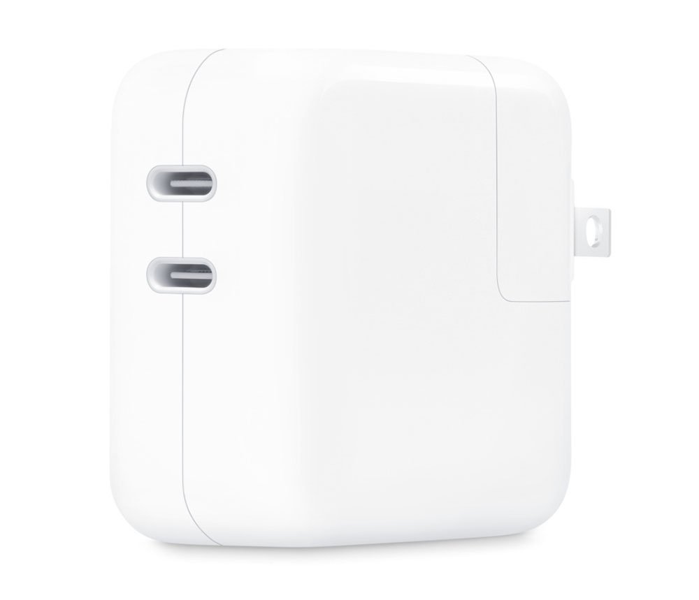 Apple Dual Port 35W USB-C CHARGER US