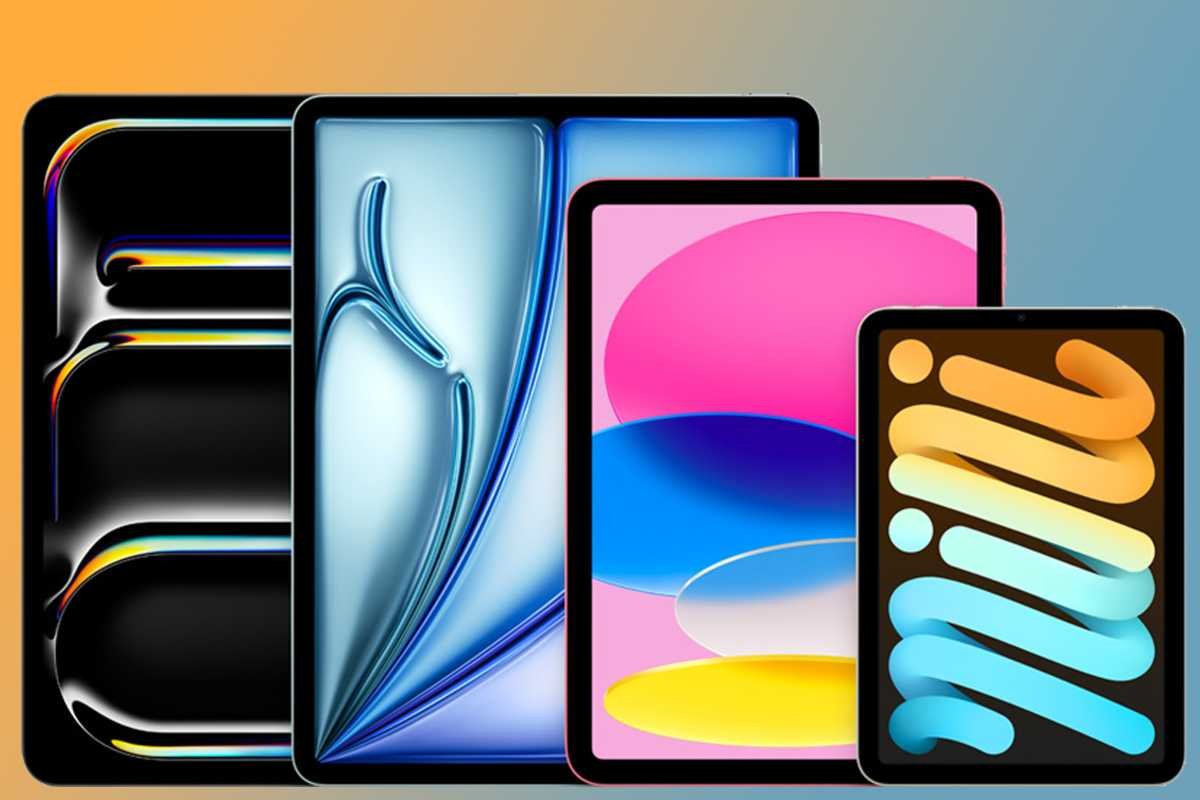 Apple iPad family with iPad Pro, iPad Air, 10th-Gen iPad and iPad Mini