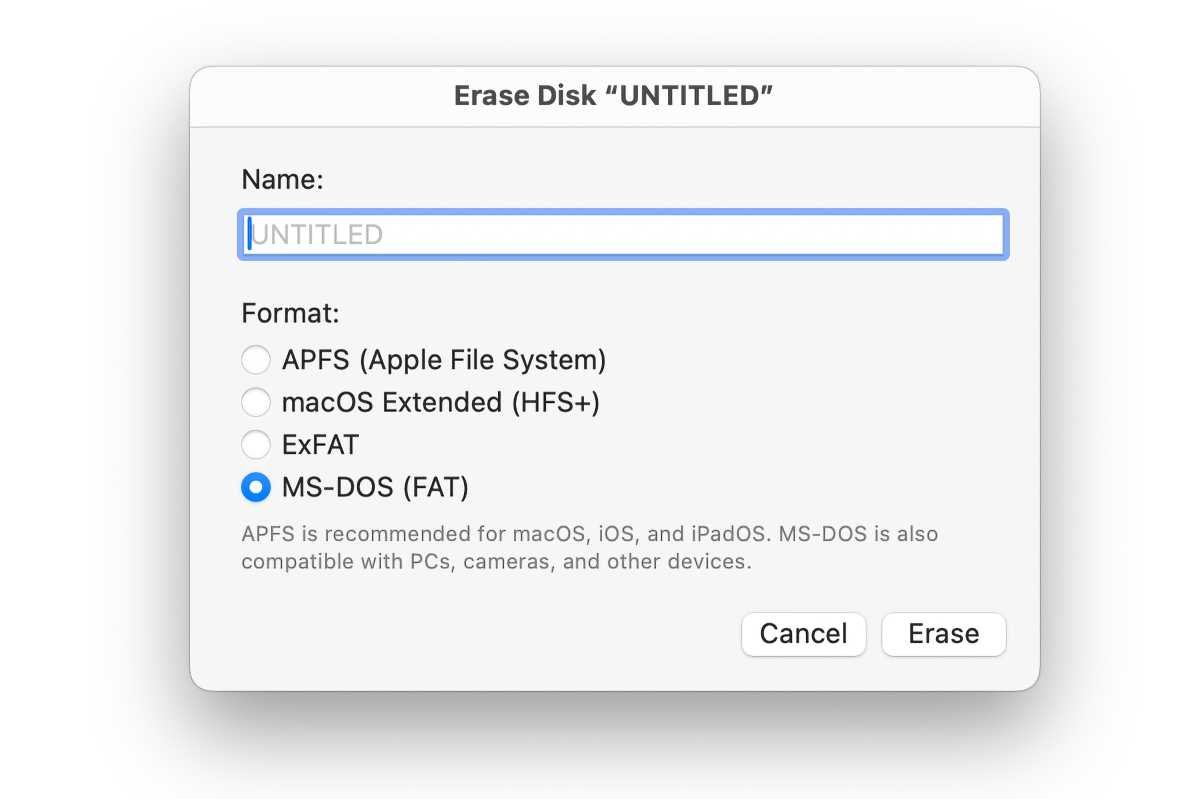 MacOS finds deletion disc