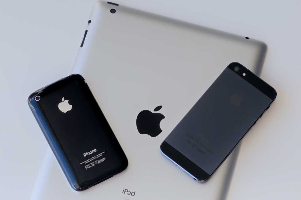 Old iPhone and iPad