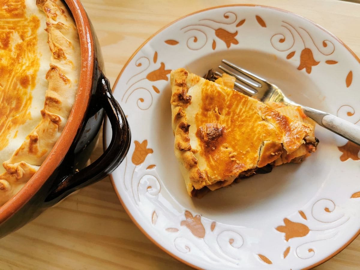 Rigatoni Pasta Pie from Trentino-Alto Adige.