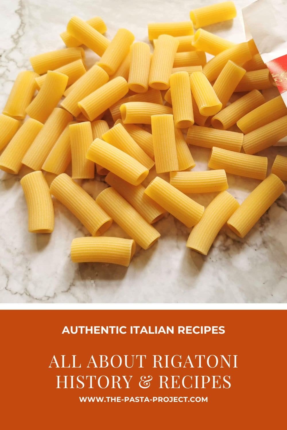 Everything about Rigatoni -Image of dried Rigatoni to Pinterest.