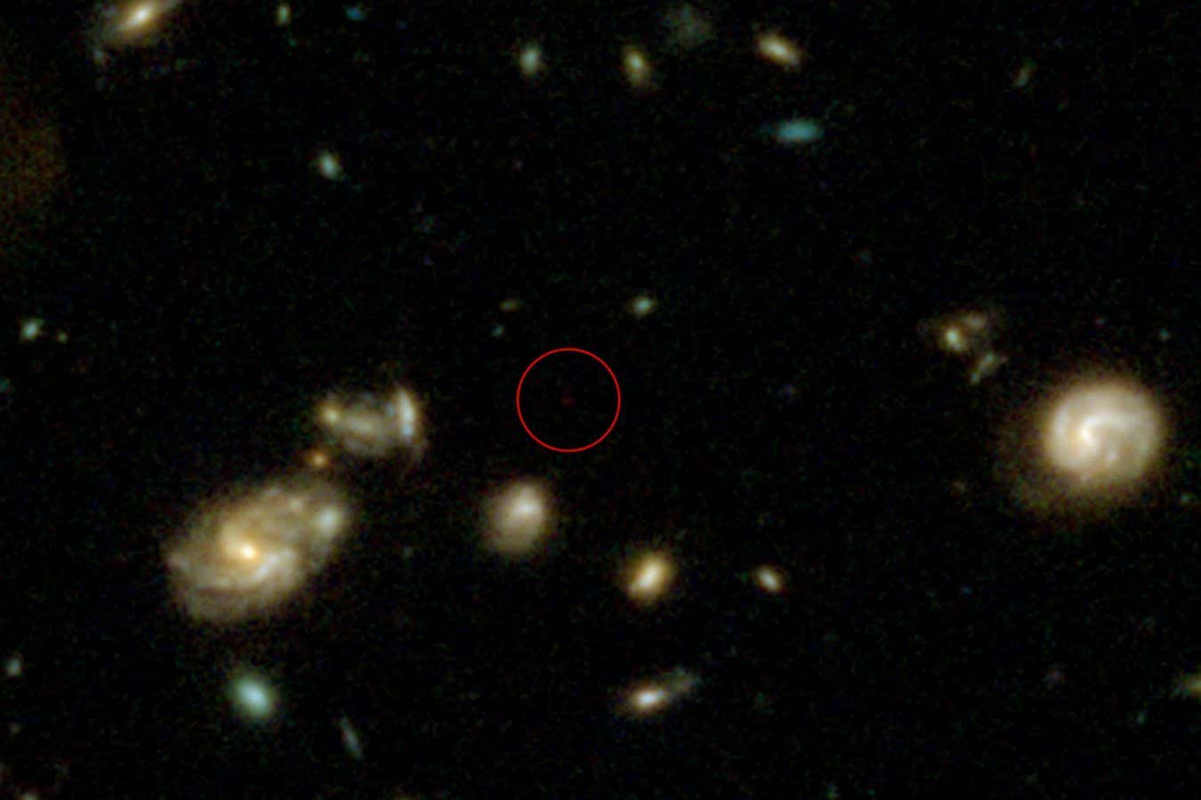 Possible galaxy spotted by jwst could be the earliest we ever have late