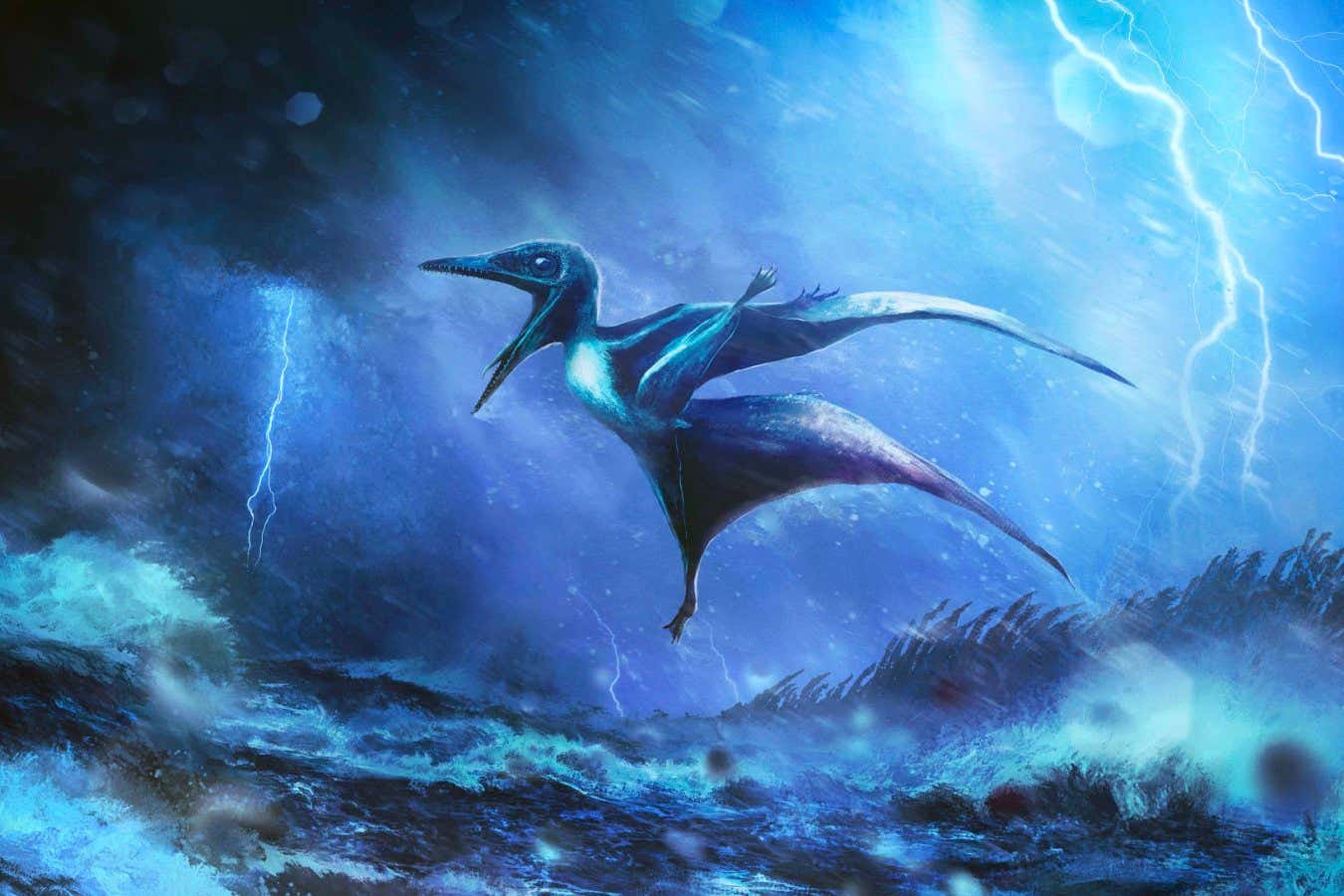 Baby pterosaurs could fly right after hatching - but crashed into storms