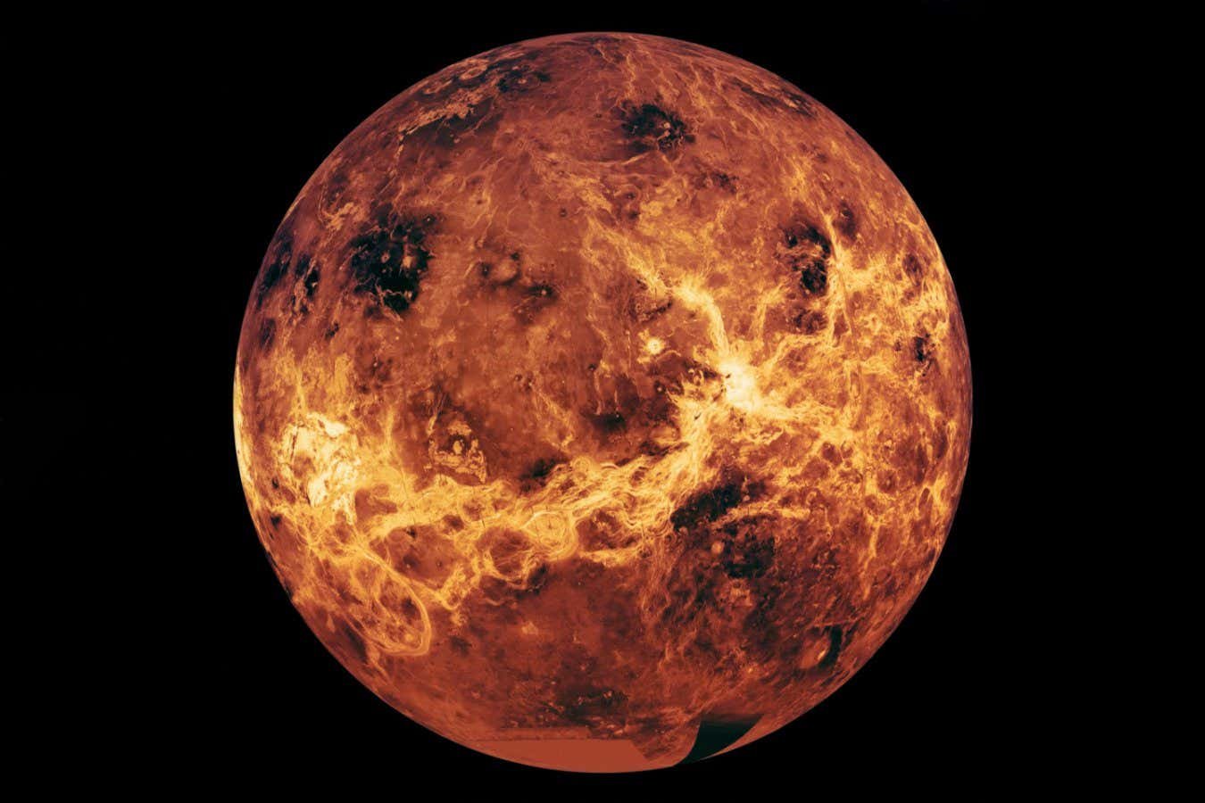 Venus has been lava -tubes and they are weird