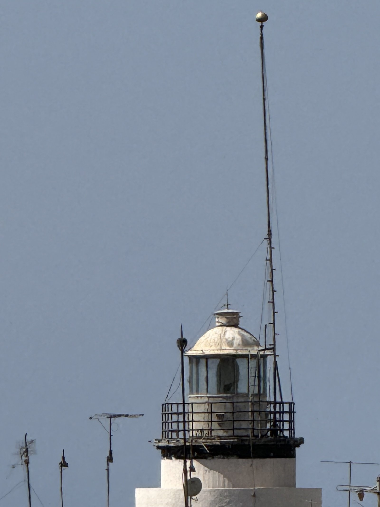 Image of a lighthouse with iPhone 16 Pro Max at 25x Zoom