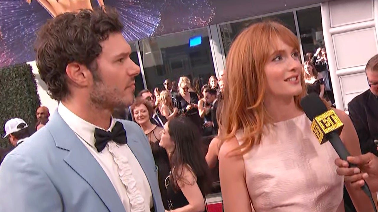 Leighton Meester and Adam Brody's 2025 Emmy's Prep was full of laughter attacks, melodies and skincare