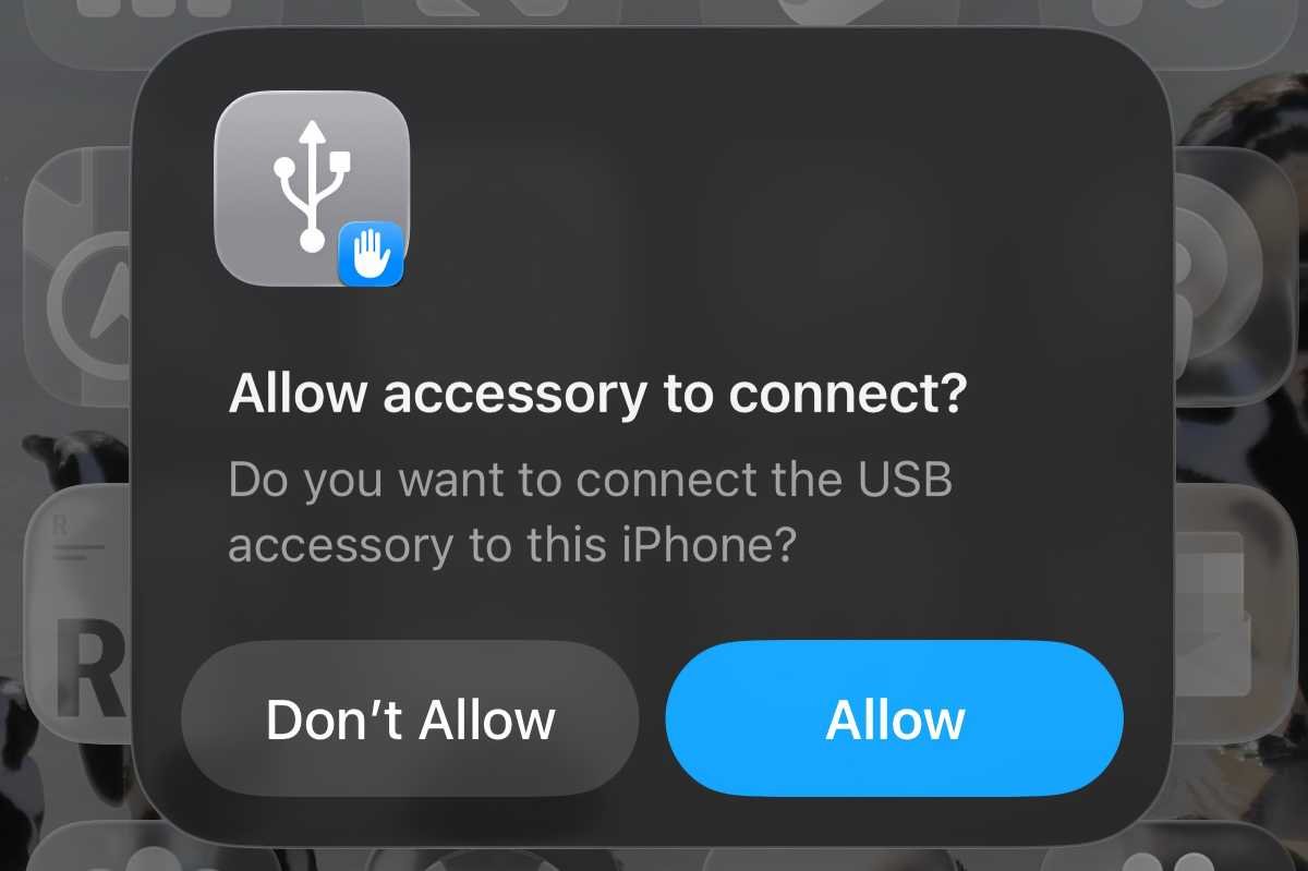 ios26 allow accessories